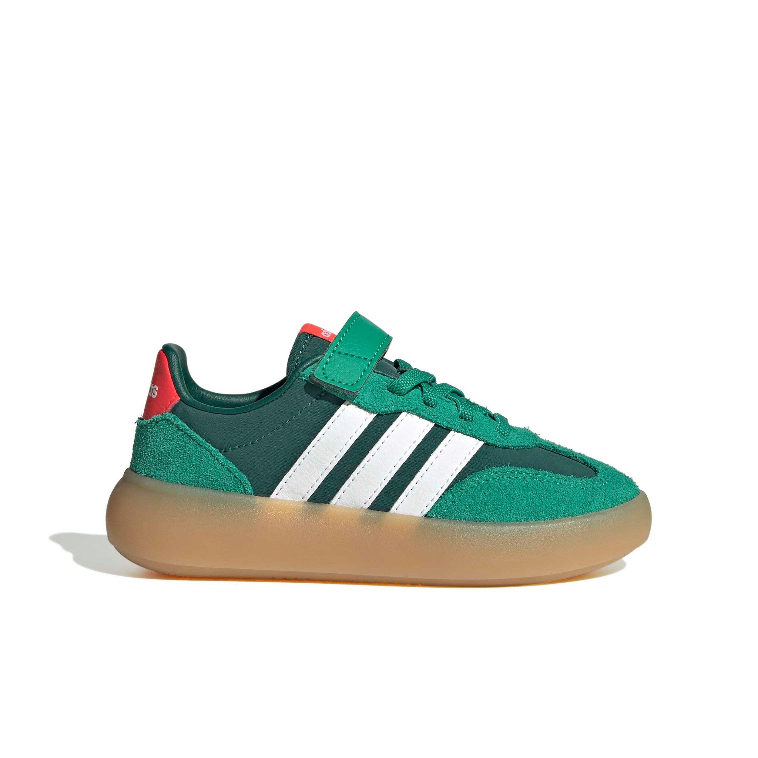 adidas Barreda Decode "Collegiate Green/Ftwr White/Lucid Red" Preschool Boys' Shoe - GREEN/WHITE/RED